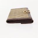 GUCCI GG Canvas Wallet 2Set Beige Auth ti3479-4