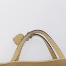 BURBERRY Nova Check Black Blue Label Bag Nylon Canvas 3 Set Brown Auth ti3481-6