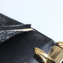 LOUIS VUITTON Epi Agenda MM Day Planner Cover Black R20042 LV Auth ti3482-10