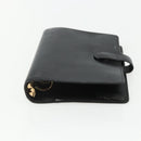 LOUIS VUITTON Epi Agenda MM Day Planner Cover Black R20042 LV Auth ti3482-6