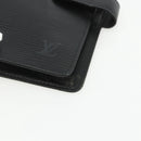 LOUIS VUITTON Epi Agenda MM Day Planner Cover Black R20042 LV Auth ti3482-14