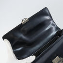 GUCCI Hand Bag Leather Blue Silver 000 1364 1306 Auth ti3490-15