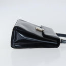 GUCCI Hand Bag Leather Blue Silver 000 1364 1306 Auth ti3490-4