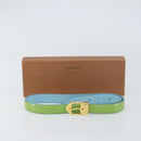 LOUIS VUITTON Monogram Vernis Ceinture Classic Belt Baby Blue LV Auth ti3493-12