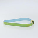 LOUIS VUITTON Monogram Vernis Ceinture Classic Belt Baby Blue LV Auth ti3493-4
