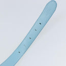 LOUIS VUITTON Monogram Vernis Ceinture Classic Belt Baby Blue LV Auth ti3493-9