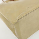 LOUIS VUITTON Monogram Vernis Reade PM Hand Bag Noisette M91334 LV Auth ti3494-14
