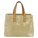 LOUIS VUITTON Monogram Vernis Reade PM Hand Bag Noisette M91334 LV Auth ti3494-13