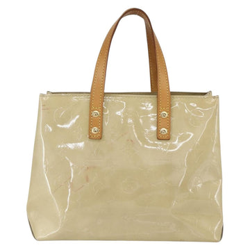 LOUIS VUITTON Monogram Vernis Reade PM Hand Bag Noisette M91334 LV Auth ti3494 - 0