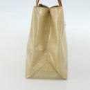 LOUIS VUITTON Monogram Vernis Reade PM Hand Bag Noisette M91334 LV Auth ti3494-3