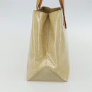 LOUIS VUITTON Monogram Vernis Reade PM Hand Bag Noisette M91334 LV Auth ti3494-4