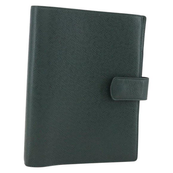 LOUIS VUITTON Taiga Agenda GM Day Planner Cover Epicea R20404 LV Auth ti3495