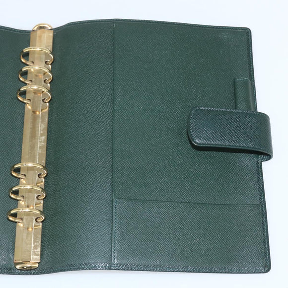 LOUIS VUITTON Taiga Agenda GM Day Planner Cover Epicea R20404 LV Auth ti3495