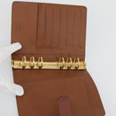 LOUIS VUITTON Epi Agenda MM Day Planner Cover 2 Set Red Brown LV Auth ti3496-8