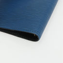 LOUIS VUITTON Epi Agenda PM Day Planner Cover Blue R20055 LV Auth ti3497-10