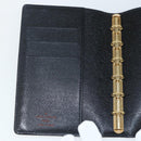 LOUIS VUITTON Epi Agenda PM Day Planner Cover Blue R20055 LV Auth ti3497-14