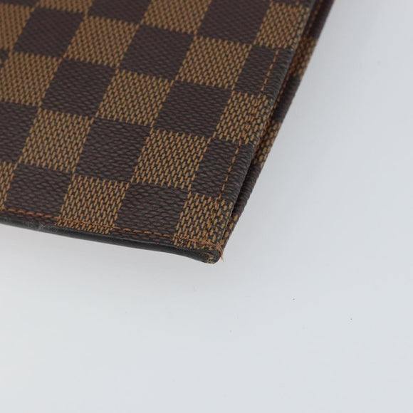 LOUIS VUITTON Damier Savannah Pochette Jules GM Clutch Bag N63345 LV Auth ti3498
