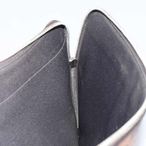 LOUIS VUITTON Damier Savannah Pochette Jules GM Clutch Bag N63345 LV Auth ti3498