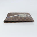 LOUIS VUITTON Damier Savannah Pochette Jules GM Clutch Bag N63345 LV Auth ti3498-4