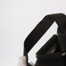 PRADA Backpack Nylon Khaki Silver Auth ti3500-14