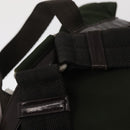 PRADA Backpack Nylon Khaki Silver Auth ti3500-8