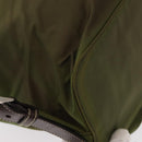 PRADA Backpack Nylon Khaki Silver Auth ti3504-16