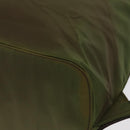PRADA Backpack Nylon Khaki Silver Auth ti3504-17