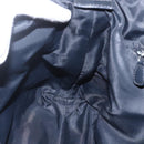 Christian Dior Trotter Canvas Shoulder Bag Black Silver Auth ti3506-21