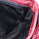 PRADA Sports Tote Bag Nylon Red Silver Auth ti3508-20