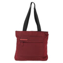 PRADA Sports Tote Bag Nylon Red Silver Auth ti3508-13