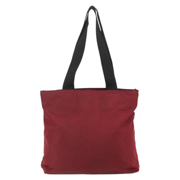 PRADA Sports Tote Bag Nylon Red Silver Auth ti3508 - 0