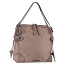 BURBERRY Shoulder Bag Nylon Pink Silver Auth ti3509-1