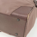 BURBERRY Shoulder Bag Nylon Pink Silver Auth ti3509-12