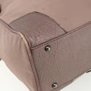 BURBERRY Shoulder Bag Nylon Pink Silver Auth ti3509-13