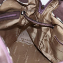 BURBERRY Shoulder Bag Nylon Pink Silver Auth ti3509-18