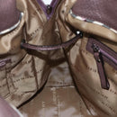 BURBERRY Shoulder Bag Nylon Pink Silver Auth ti3509-19