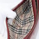 BURBERRY Shoulder Bag Patent leather Red Auth ti3511-21