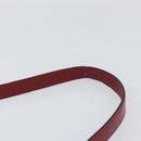 BURBERRY Shoulder Bag Patent leather Red Auth ti3511-8