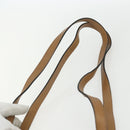 Christian Dior Honeycomb Canvas Tote Bag PVC Black Brown gold Auth ti3512-8