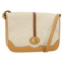 GUCCI Micro GG Supreme Web Sherry Line Bag PVC Beige 001 066 0551 Auth ti3514-1