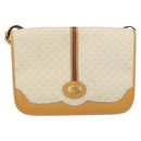 GUCCI Micro GG Supreme Web Sherry Line Bag PVC Beige 001 066 0551 Auth ti3514-13
