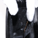 GUCCI Shoulder Bag Patent leather Black Gold 007 3444 0282 Auth ti3515-20