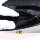 GUCCI Shoulder Bag Patent leather Black Gold 007 3444 0282 Auth ti3515-22