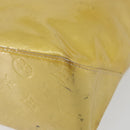 LOUIS VUITTON Monogram Vernis Reade MM Hand Bag Beige M91141 LV Auth ti3516-15