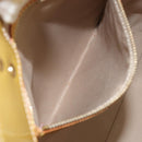 LOUIS VUITTON Monogram Vernis Reade MM Hand Bag Beige M91141 LV Auth ti3516-22