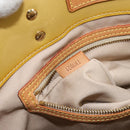 LOUIS VUITTON Monogram Vernis Reade MM Hand Bag Beige M91141 LV Auth ti3516-12