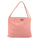 PRADA Shoulder Bag Nylon Pink Auth ti3519-1