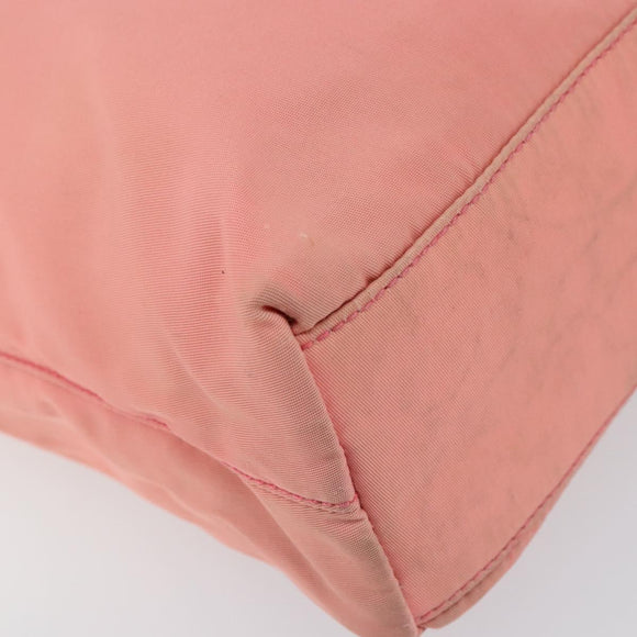 PRADA Shoulder Bag Nylon Pink Auth ti3519