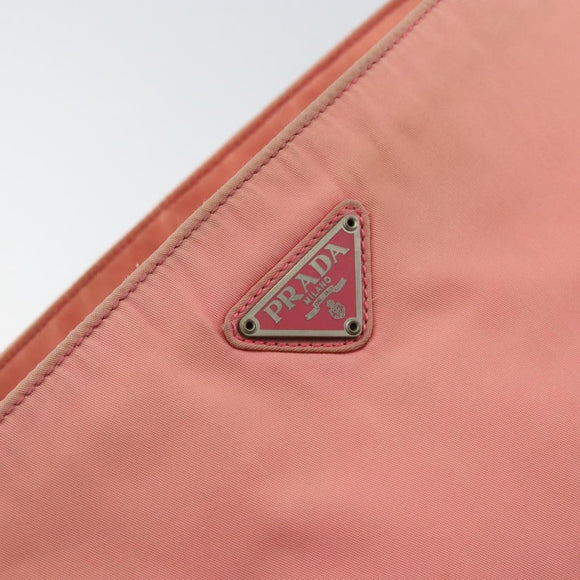 PRADA Shoulder Bag Nylon Pink Auth ti3519