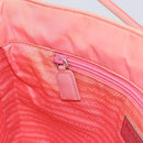 PRADA Shoulder Bag Nylon Pink Auth ti3519-20